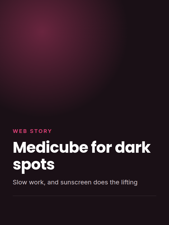 Medicube for dark spots